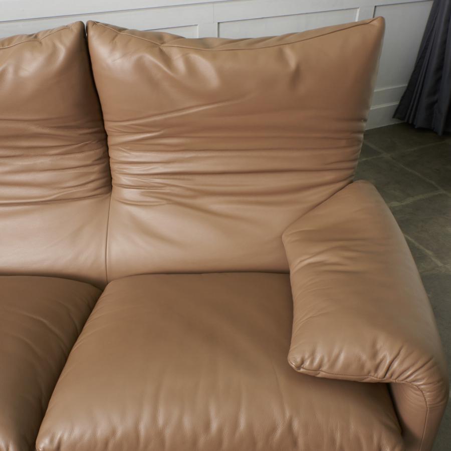 定242万〜 カッシーナ MARALUNGA 3人掛け ソファ 本革 Cassina