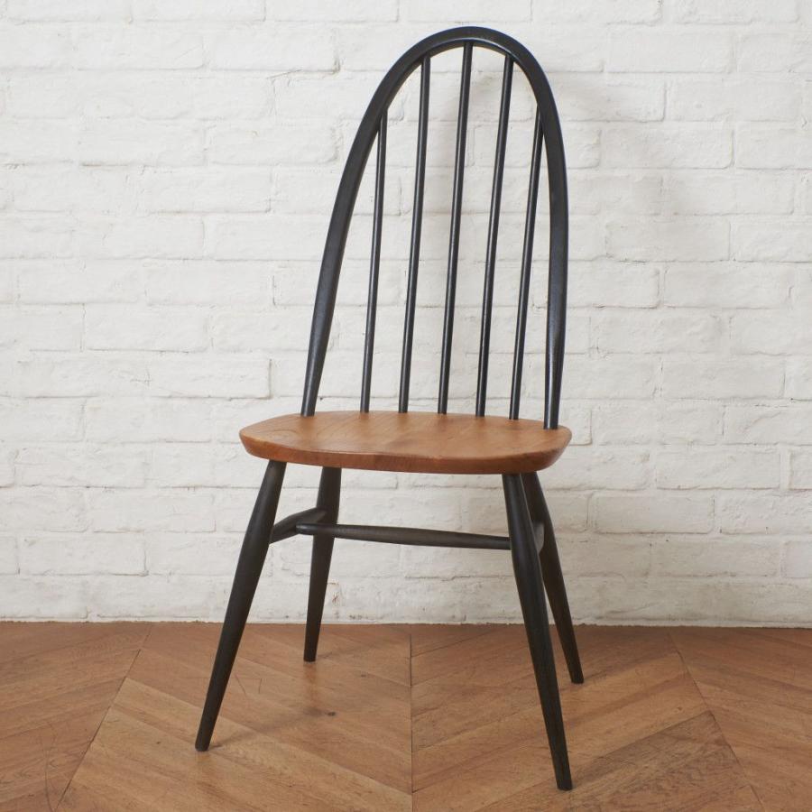 【！送料別！】 ercol クエーカーチェア アーコール 英国 ヴィンテージ ウィンザーチェア ダイニングチェア イス 1脚 椅子 イギリス ペイント 91160 ercol クエーカーチェア アーコール 英国 ヴィンテージ ウィンザー