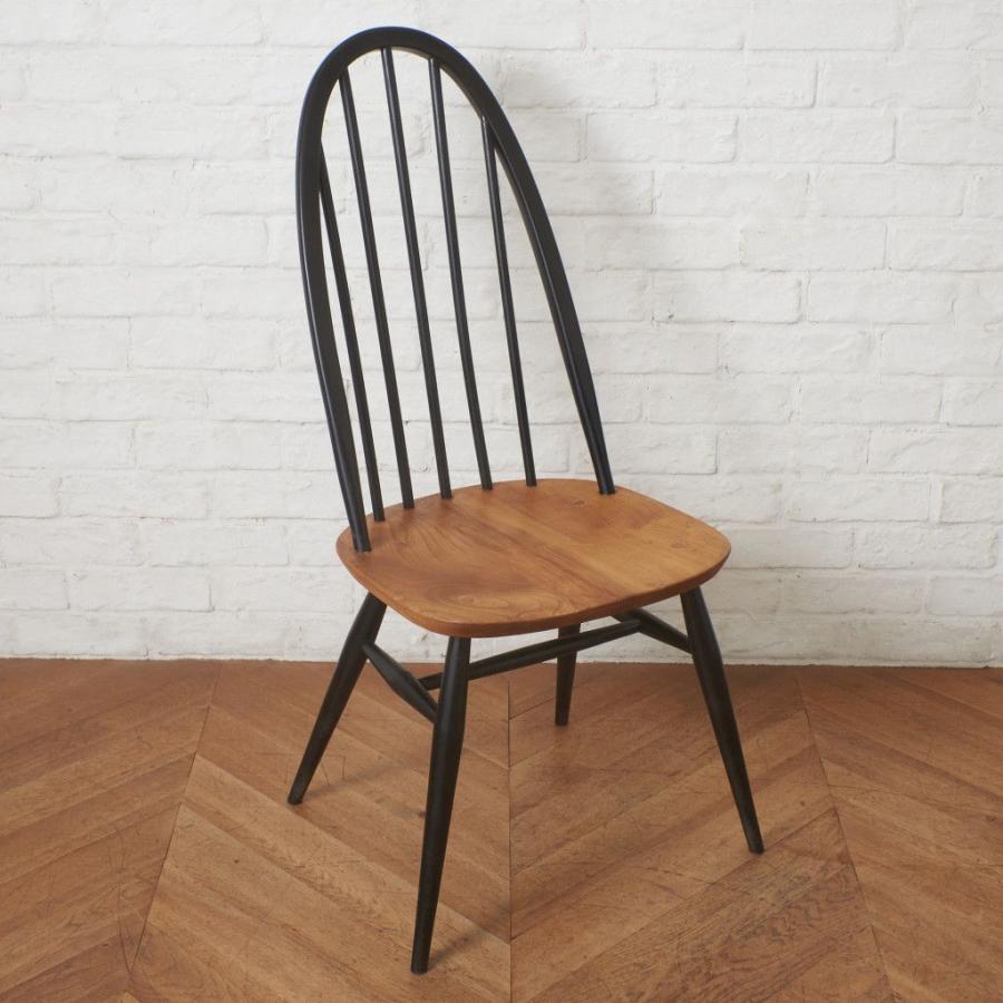 【！送料別！】 ercol クエーカーチェア アーコール 英国 ヴィンテージ ウィンザーチェア ダイニングチェア イス 1脚 椅子 イギリス ペイント 91161 ercol クエーカーチェア アーコール 英国 ヴィンテージ ウィンザー