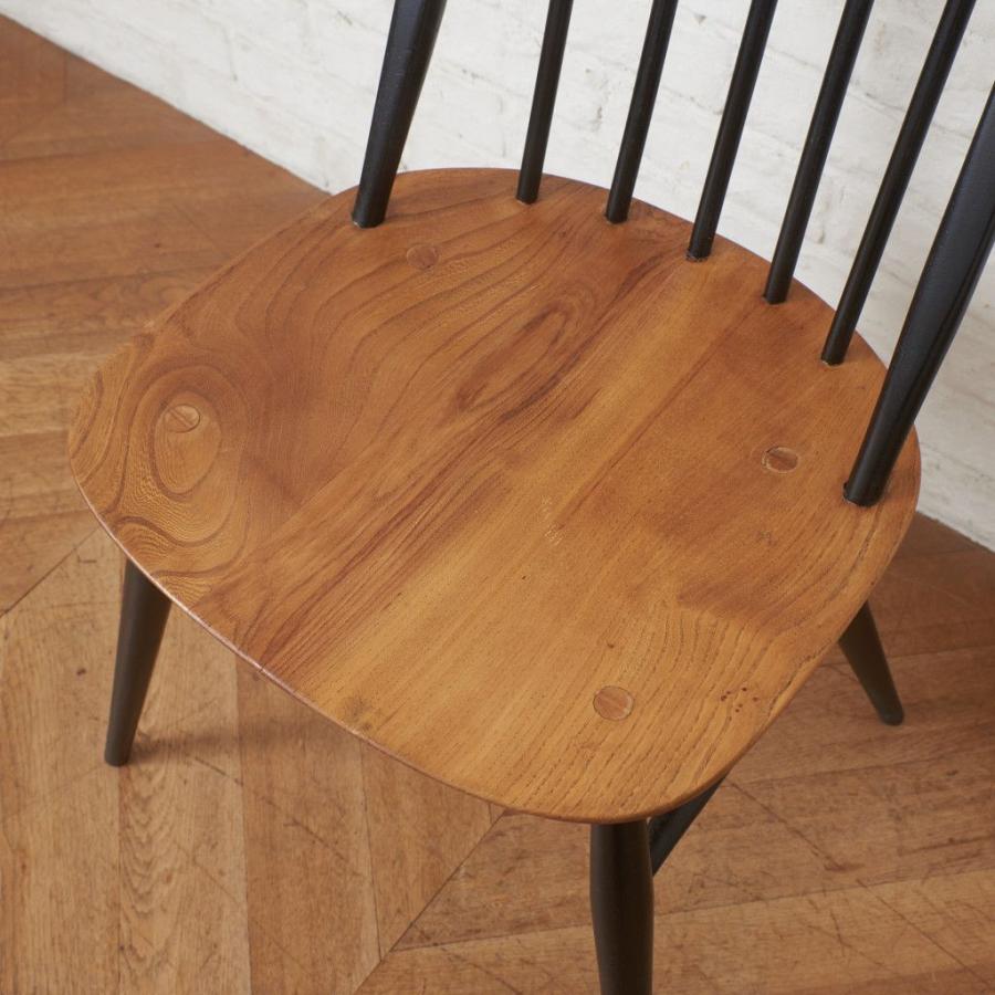 【！送料別！】 ercol クエーカーチェア アーコール 英国 ヴィンテージ ウィンザーチェア ダイニングチェア イス 1脚 椅子 イギリス ペイント 91161 ercol クエーカーチェア アーコール 英国 ヴィンテージ ウィンザー