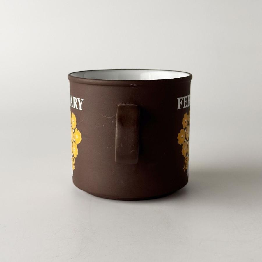 HORNSEA ホーンジー Love Mug ラブマグ マグカップ 英国 ヴィンテージ マンスリーマグ 2月 February  食器 陶器 91355の画像