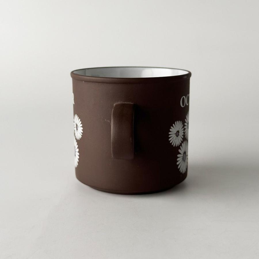 HORNSEA ホーンジー Love Mug ラブマグ マグカップ 英国 ヴィンテージ マンスリーマグ 10月 October 食器 陶器 コーヒーカップ 91363の画像