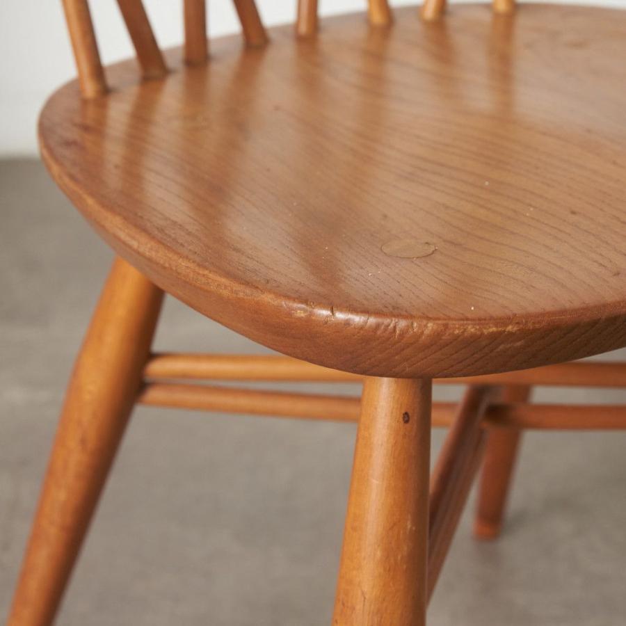 レア ercol ラティスドチェア アーコール 英国 ヴィンテージ クロス 