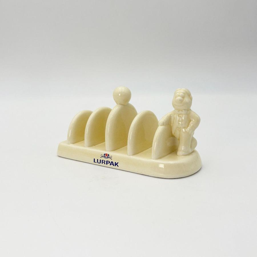 デンマーク ヴィンテージ LURPAK ルアパック トーストラック 陶器 トーストスタンド トレイ テーブルウェア 北欧 ビンテージ 92900の画像