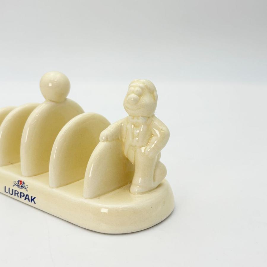 デンマーク ヴィンテージ LURPAK ルアパック トーストラック 陶器 トーストスタンド トレイ テーブルウェア 北欧 ビンテージ 92900の画像