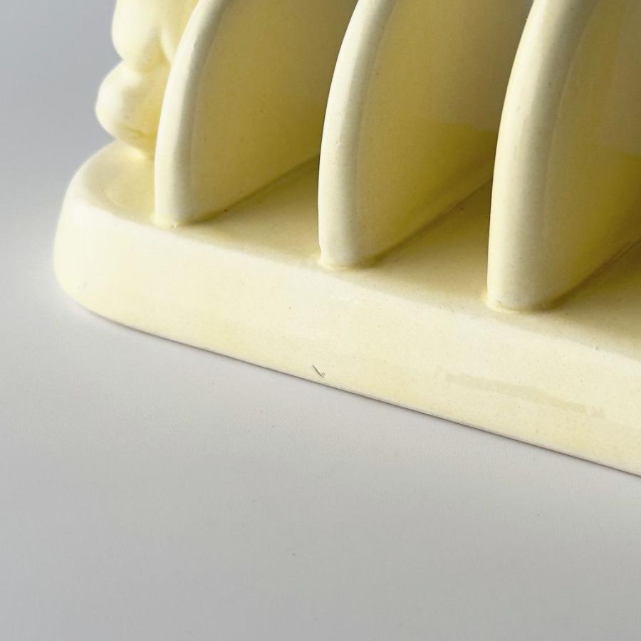 デンマーク ヴィンテージ LURPAK ルアパック トーストラック 陶器 トーストスタンド トレイ テーブルウェア ルアーパック 北欧 93058の画像
