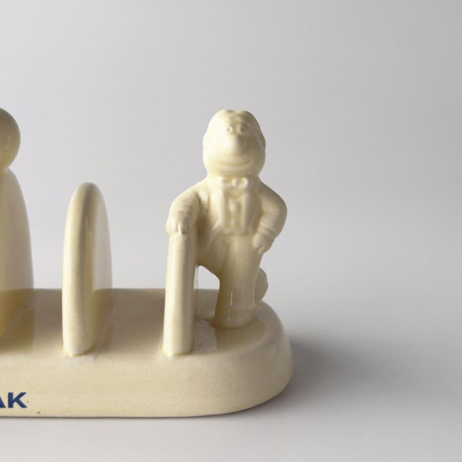 デンマーク ヴィンテージ LURPAK ルアパック トーストラック 陶器 トーストスタンド トレイ テーブルウェア ルアーパック 北欧 93058の画像