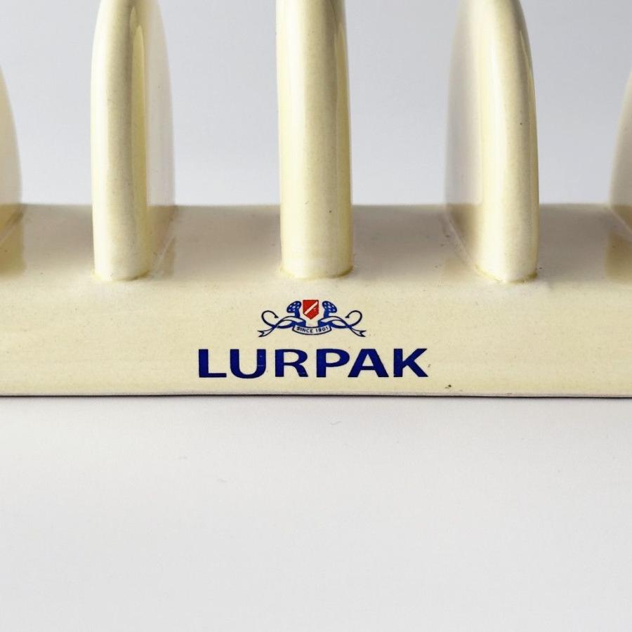 デンマーク ヴィンテージ LURPAK ルアパック トーストラック 陶器 トーストスタンド トレイ テーブルウェア ルアーパック 北欧 93058の画像