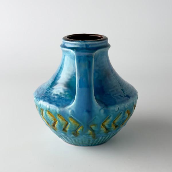西ドイツ German Art Pottery ヴィンテージ フラワーベース Carstens 花器 花瓶 オブジェ 陶器 カルステンス アートポタリー 93112_1