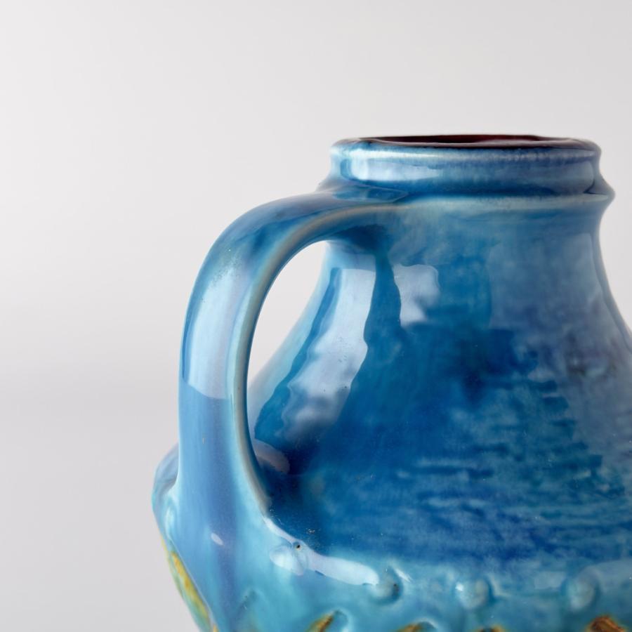 西ドイツ German Art Pottery ヴィンテージ フラワーベース Carstens 花器 花瓶 オブジェ 陶器 カルステンス アートポタリー 93112_5