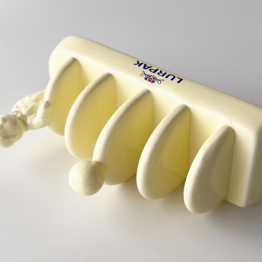 デンマーク ヴィンテージ LURPAK ルアパック トーストラック 陶器 トーストスタンド トレイ テーブルウェア ルアーパック 北欧 93142の画像