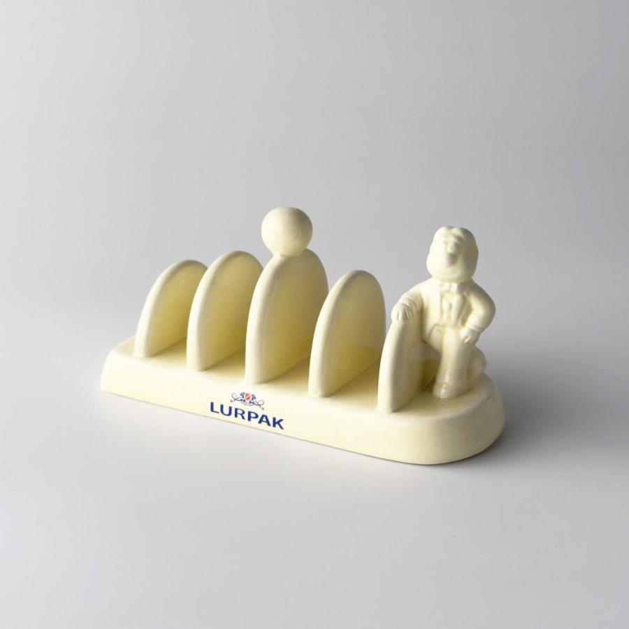 デンマーク ヴィンテージ LURPAK ルアパック トーストラック 陶器 トーストスタンド トレイ テーブルウェア ルアーパック 北欧 93142の画像