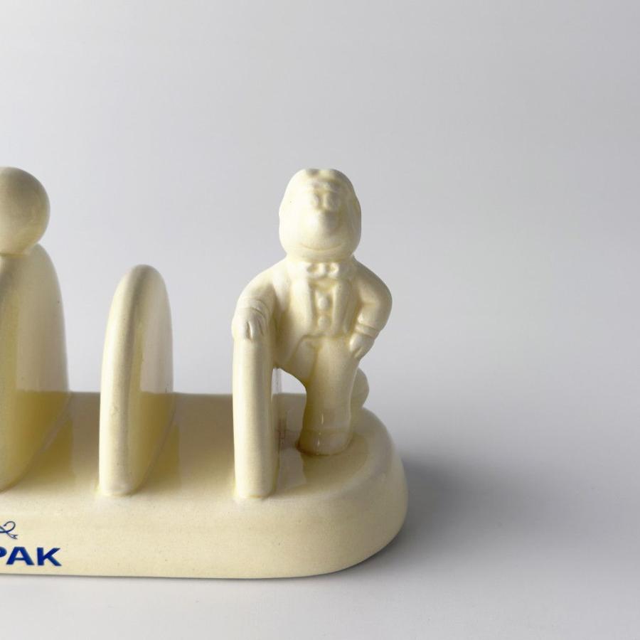 デンマーク ヴィンテージ LURPAK ルアパック トーストラック 陶器 トーストスタンド トレイ テーブルウェア ルアーパック 北欧 93142の画像