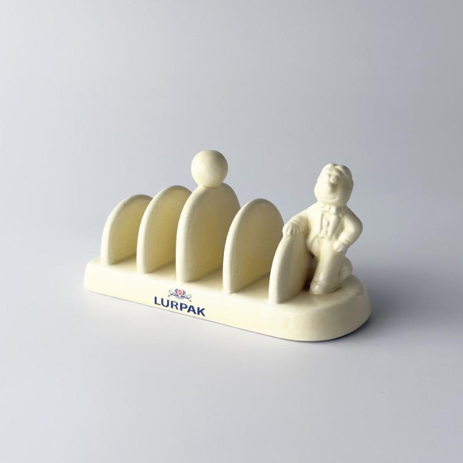 デンマーク ヴィンテージ LURPAK ルアパック トーストラック 陶器 トーストスタンド トレイ テーブルウェア ルアーパック 北欧 93328の画像