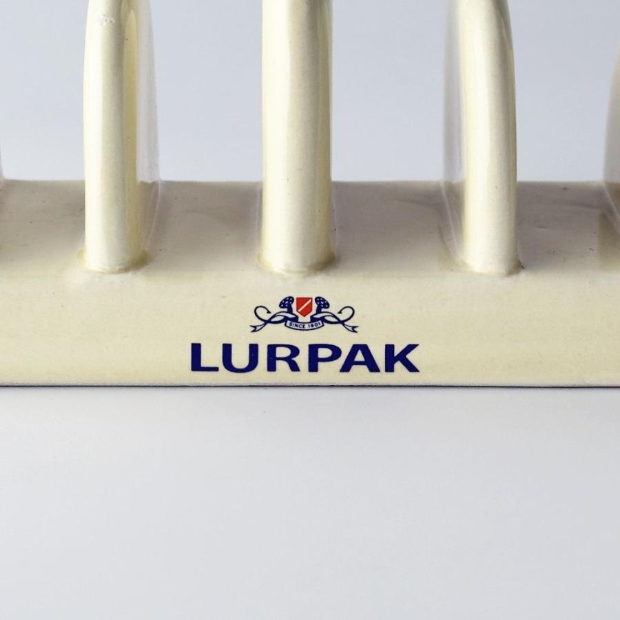デンマーク ヴィンテージ LURPAK ルアパック トーストラック 陶器 トーストスタンド トレイ テーブルウェア ルアーパック 北欧 93328の画像