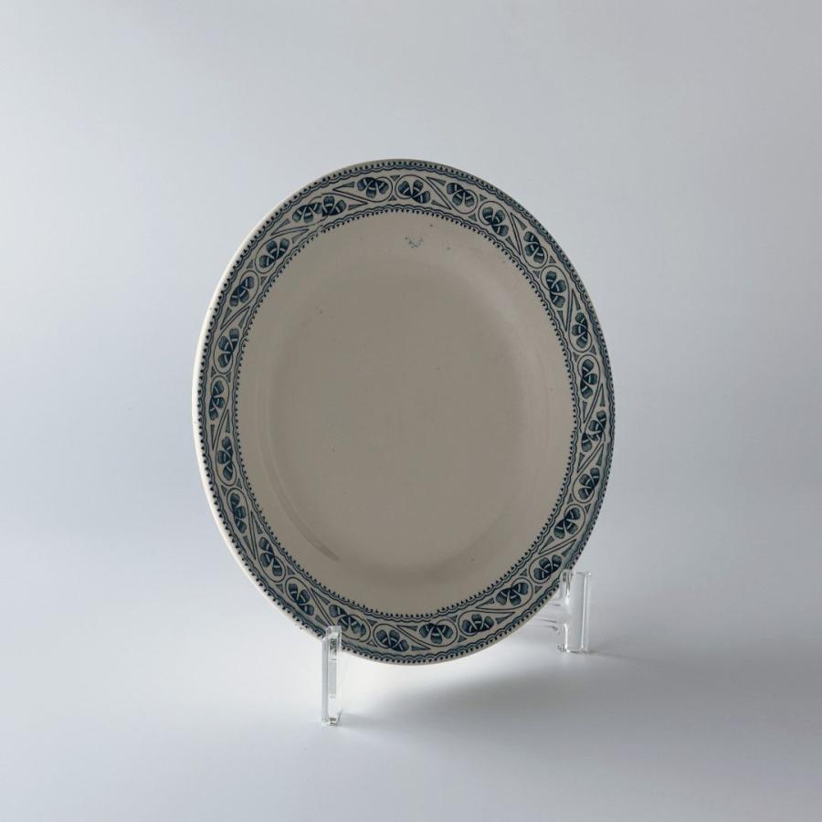 フランス H.Boulenger \u0026 Cie オータン・ブーランジェカンパニー アンティーク プレート ヴィンテージ 食器 クラシック 皿 94040の画像
