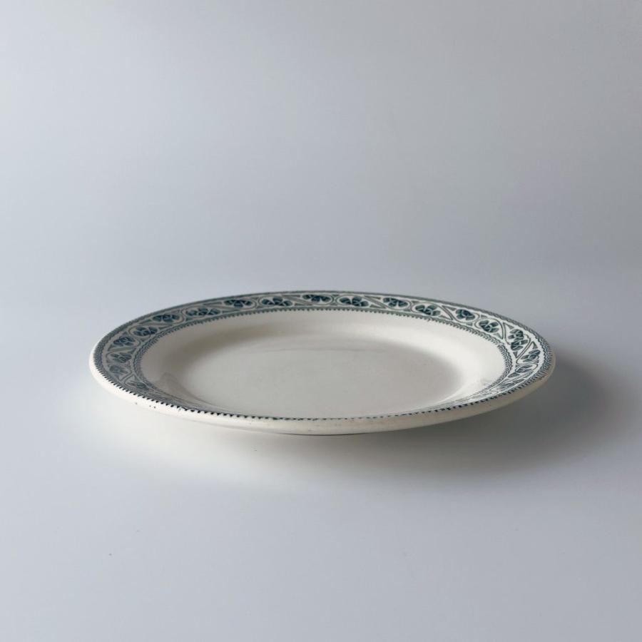 フランス H.Boulenger \u0026 Cie オータン・ブーランジェカンパニー アンティーク プレート ヴィンテージ 食器 クラシック 皿 94040の画像