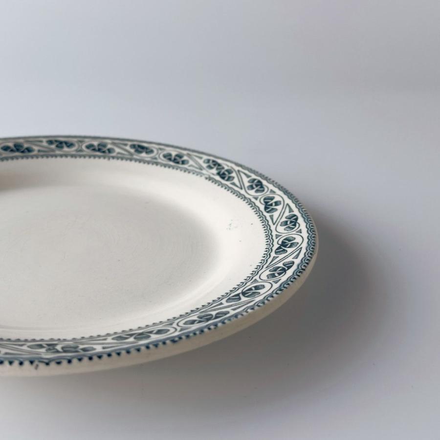 フランス H.Boulenger \u0026 Cie オータン・ブーランジェカンパニー アンティーク プレート ヴィンテージ 食器 クラシック 皿 94040の画像