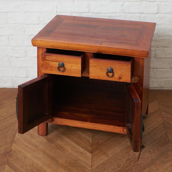 李朝家具 飾り棚 キャビネット 李朝棚 時代箪笥 天然木 収納 箪笥