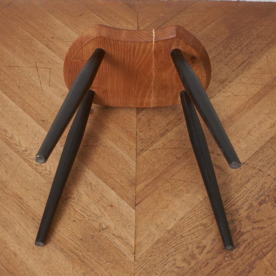 ercol スツール ヴィンテージ ウィンザー ダイニングチェア 椅子 アーコール 北欧 スタイル イギリス 木製 ペイント カスタム 95940_11