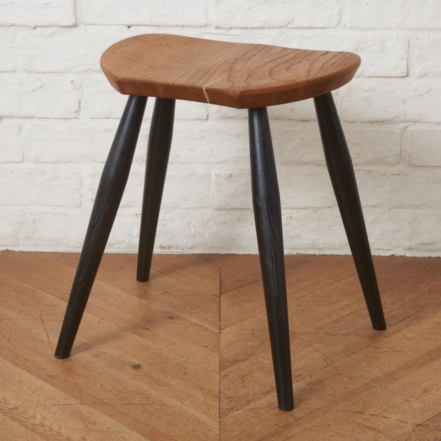 ercol スツール ヴィンテージ ウィンザー ダイニングチェア 椅子 アーコール 北欧 スタイル イギリス 木製 ペイント カスタム 95940_2