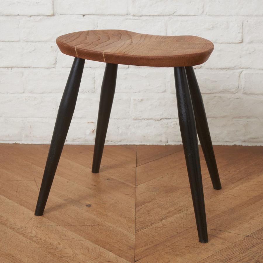 ercol スツール ヴィンテージ ウィンザー ダイニングチェア 椅子 アーコール 北欧 スタイル イギリス 木製 ペイント カスタム 95940_5