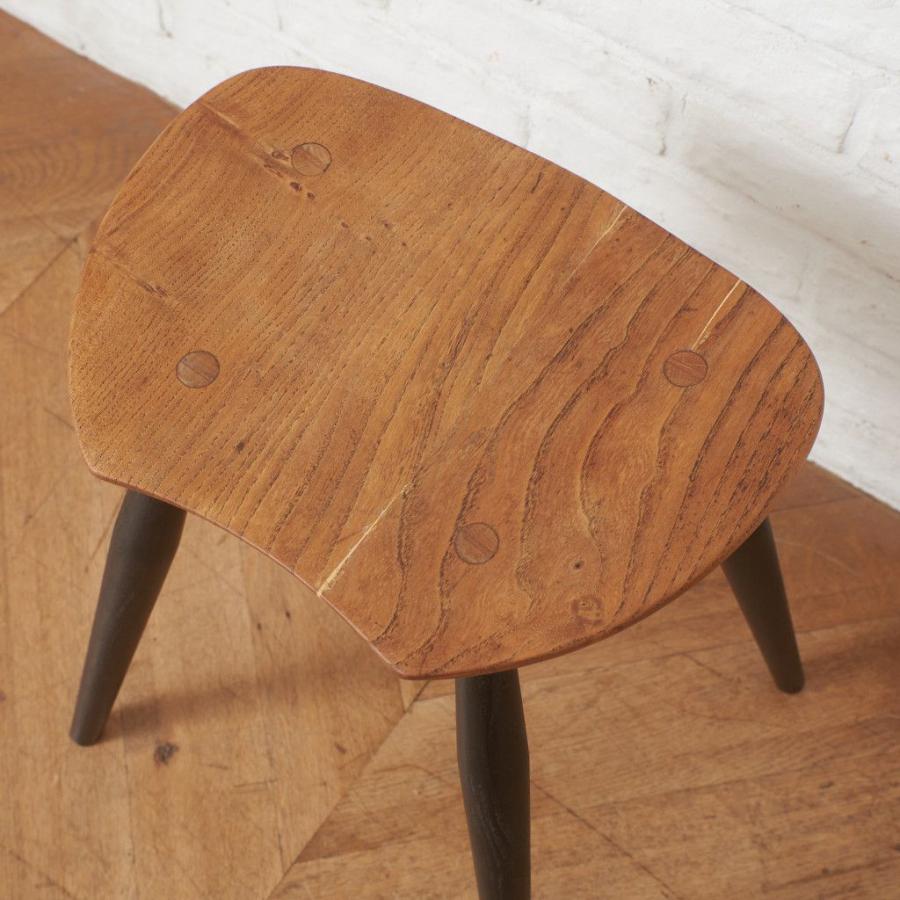 ercol スツール ヴィンテージ ウィンザー ダイニングチェア 椅子 アーコール 北欧 スタイル イギリス 木製 ペイント カスタム 95940_6