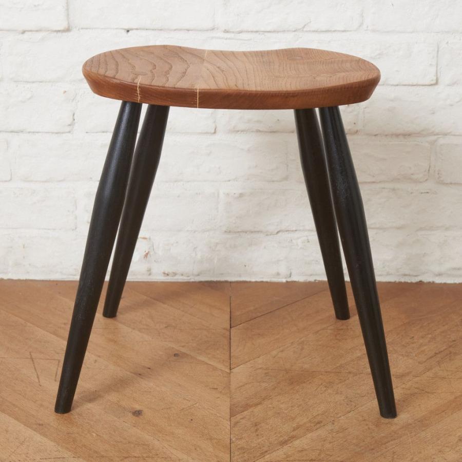 ercol スツール ヴィンテージ ウィンザー ダイニングチェア 椅子 アーコール 北欧 スタイル イギリス 木製 ペイント カスタム 95940_7