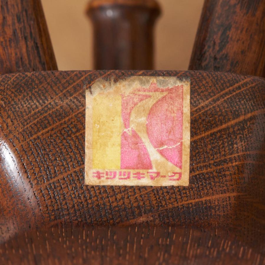美術品・アンティーク・コレクション キツツキマーク スピンドルバック