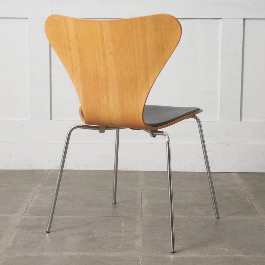 正規品 Fritz Hansen セブンチェア 3107 名作 椅子 紺 フロント