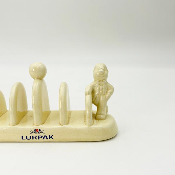 デンマーク ヴィンテージ LURPAK ルアパック トーストラック 陶器 トーストスタンド トレイ テーブルウェア ルアーパック 北欧 97100の画像