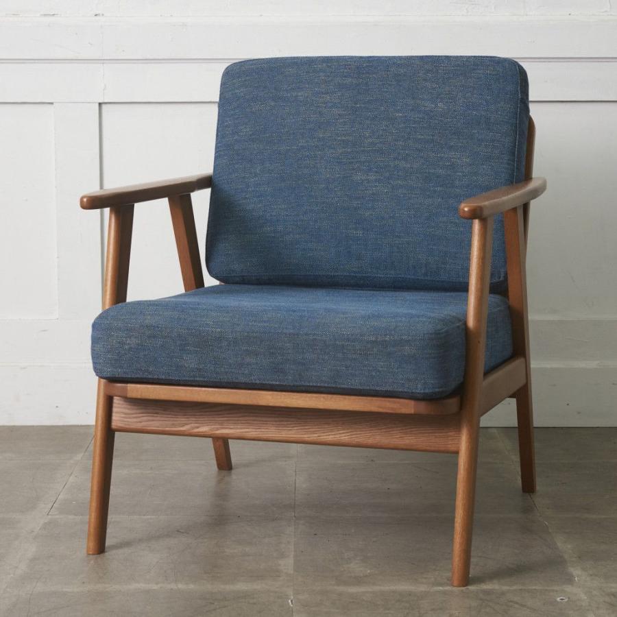 CRASH GATE ハリス ソファ 1人掛け アームチェア 木製 オーク 無垢材 