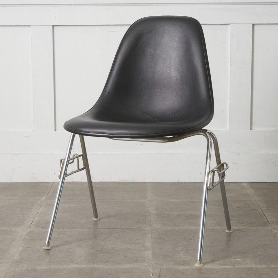 ハーマンミラー スタッキングチェア ヴィンテージ 2脚 Herman Miller イームズ サイドシェルチェア ヴィンテージ