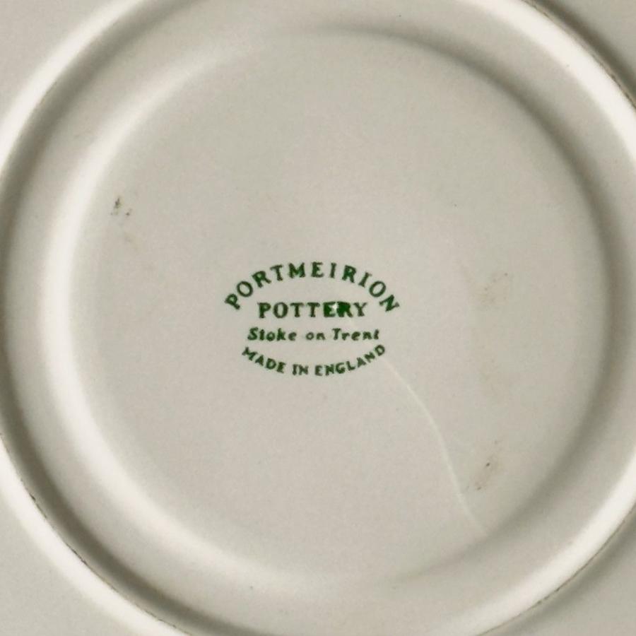 イギリス Portmeirion ボタニックガーデン Dog rose プレート ヴィンテージ 大皿 陶器 ポートメリオン イヌバラ BOTANIC GARDEN 98170の画像