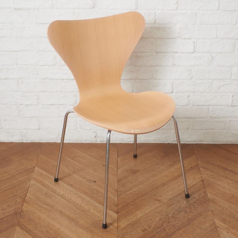 正規品 Fritz Hansen セブンチェア 3107 ビーチ 名作 椅子 北欧