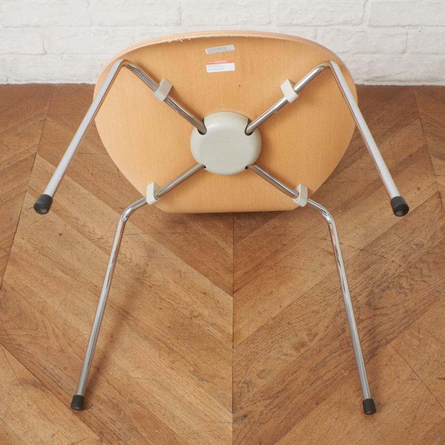 正規品 Fritz Hansen セブンチェア 3107 ビーチ 名作 椅子 北欧