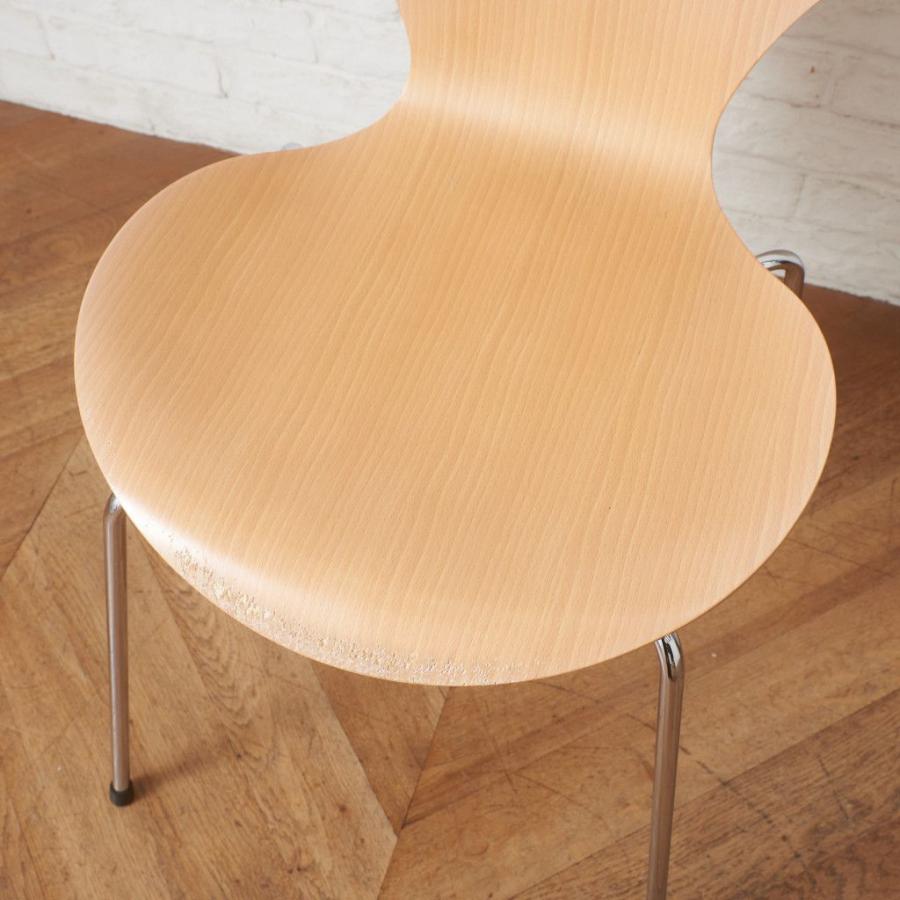 正規品 Fritz Hansen セブンチェア 3107 ビーチ 名作 椅子 北欧