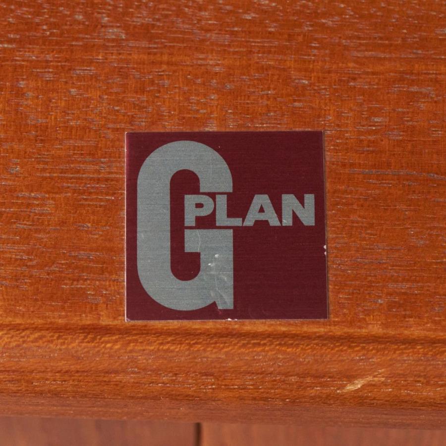 【！送料別！】 G-PLAN Fresco ガラス キャビネット チーク 英国 ヴィンテージ ジープラン フレスコ 木製 ディスプレイ 飾り棚 モダン カスタム 98869 G-PLAN Fresco ガラス キャビネット チーク 英国 ヴィンテージ