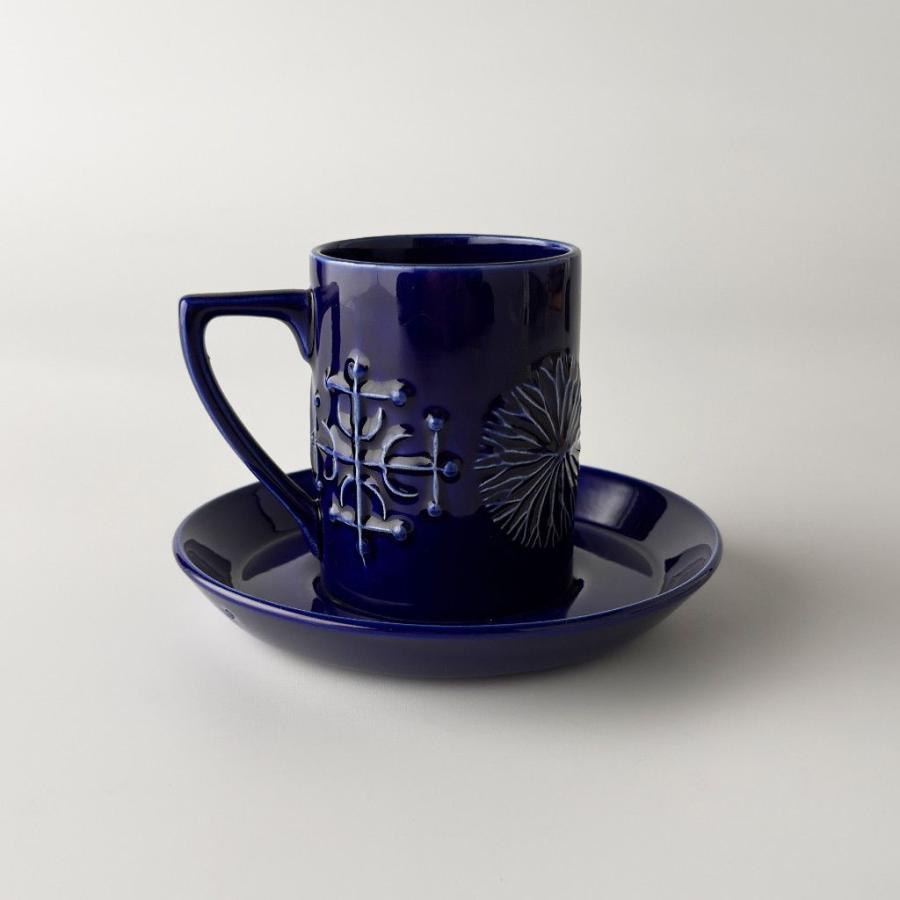 PORTMEIRION Totem カップ\u0026ソーサー 英国 ヴィンテージ コーヒーカップ 食器 ビンテージ 陶器 イギリス ポートメリオン トーテム 99141の画像