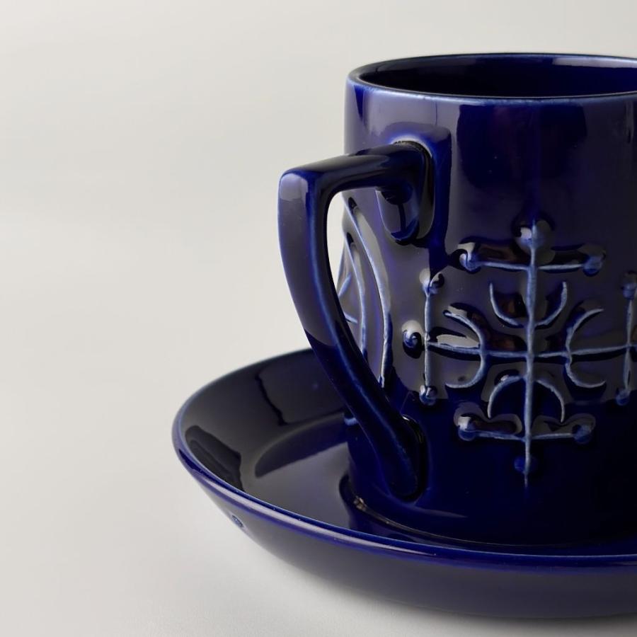 PORTMEIRION Totem カップ\u0026ソーサー 英国 ヴィンテージ コーヒーカップ 食器 ビンテージ 陶器 イギリス ポートメリオン トーテム 99141の画像