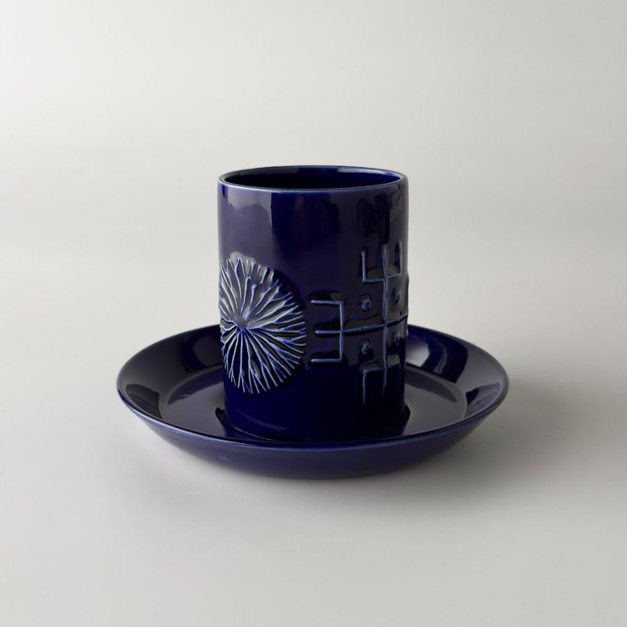 PORTMEIRION Totem カップ\u0026ソーサー 英国 ヴィンテージ コーヒーカップ 食器 ビンテージ 陶器 イギリス ポートメリオン トーテム 99142の画像