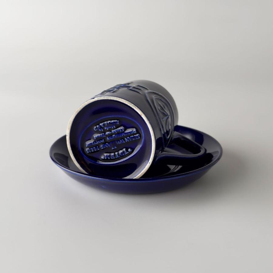 PORTMEIRION Totem カップ\u0026ソーサー 英国 ヴィンテージ コーヒーカップ 食器 ビンテージ 陶器 イギリス ポートメリオン トーテム 99142の画像