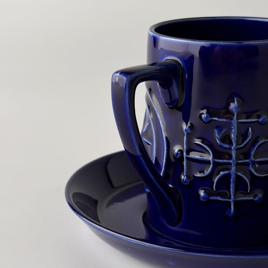 PORTMEIRION Totem カップ\u0026ソーサー 英国 ヴィンテージ コーヒーカップ 食器 ビンテージ 陶器 イギリス ポートメリオン トーテム 99142の画像