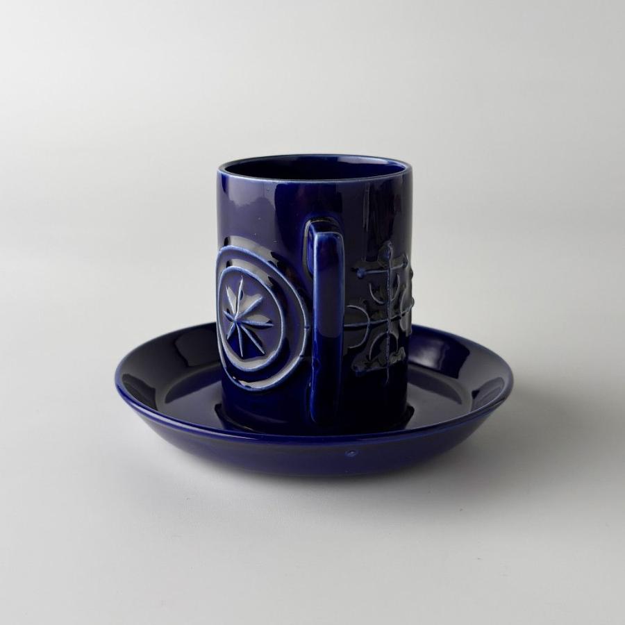 PORTMEIRION Totem カップ\u0026ソーサー 英国 ヴィンテージ コーヒーカップ 食器 ビンテージ 陶器 イギリス ポートメリオン トーテム 99143の画像
