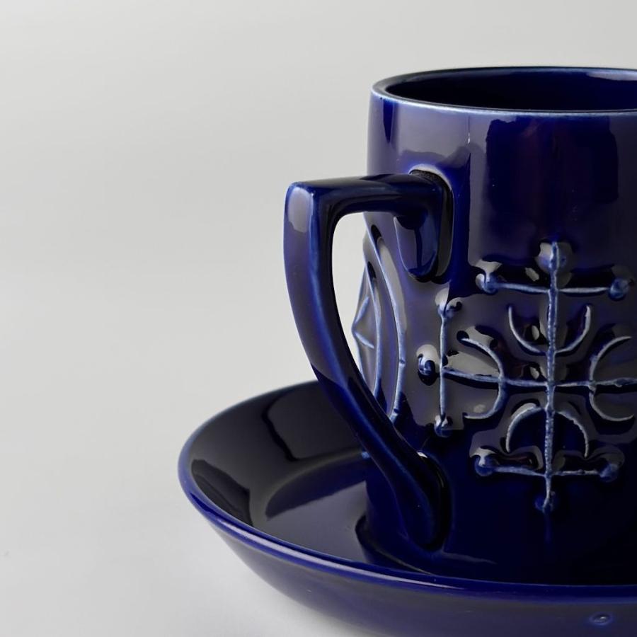 PORTMEIRION Totem カップ\u0026ソーサー 英国 ヴィンテージ コーヒーカップ 食器 ビンテージ 陶器 イギリス ポートメリオン トーテム 99143の画像