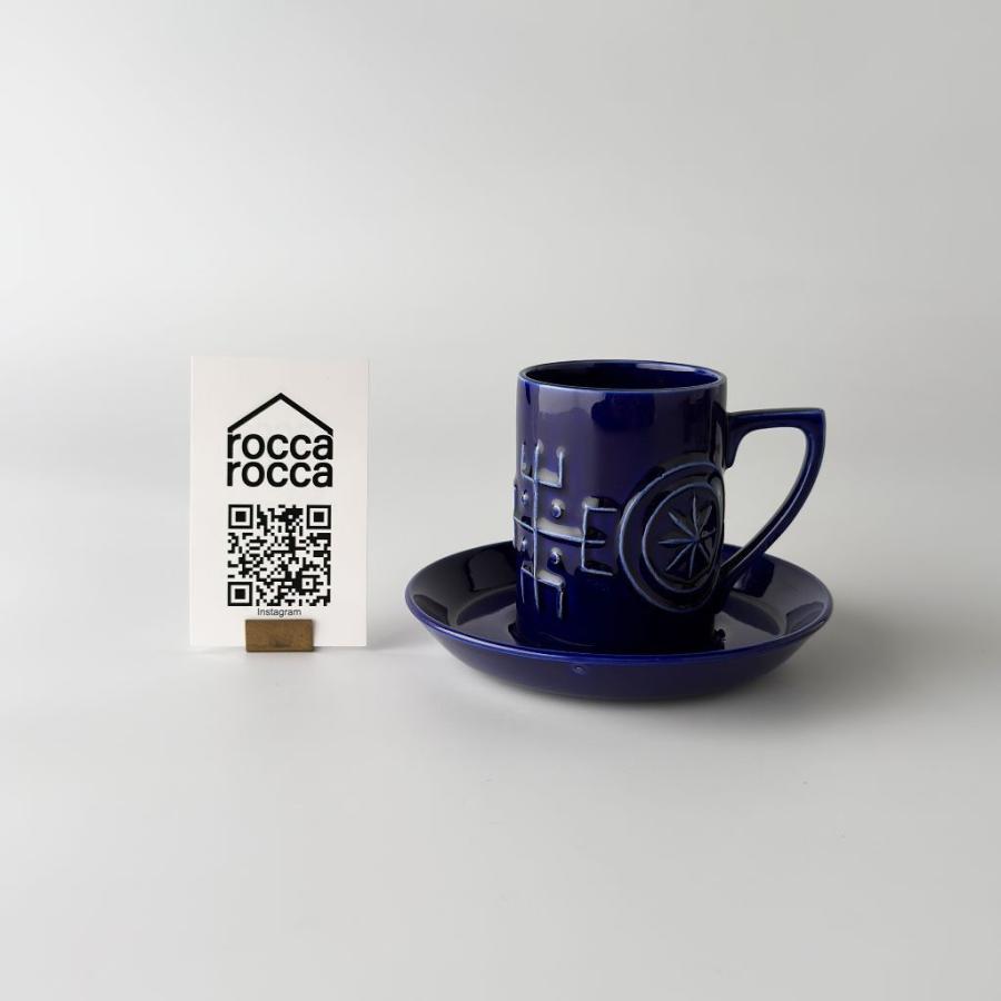 PORTMEIRION Totem カップ\u0026ソーサー 英国 ヴィンテージ コーヒーカップ 食器 ビンテージ 陶器 イギリス ポートメリオン トーテム 99143の画像
