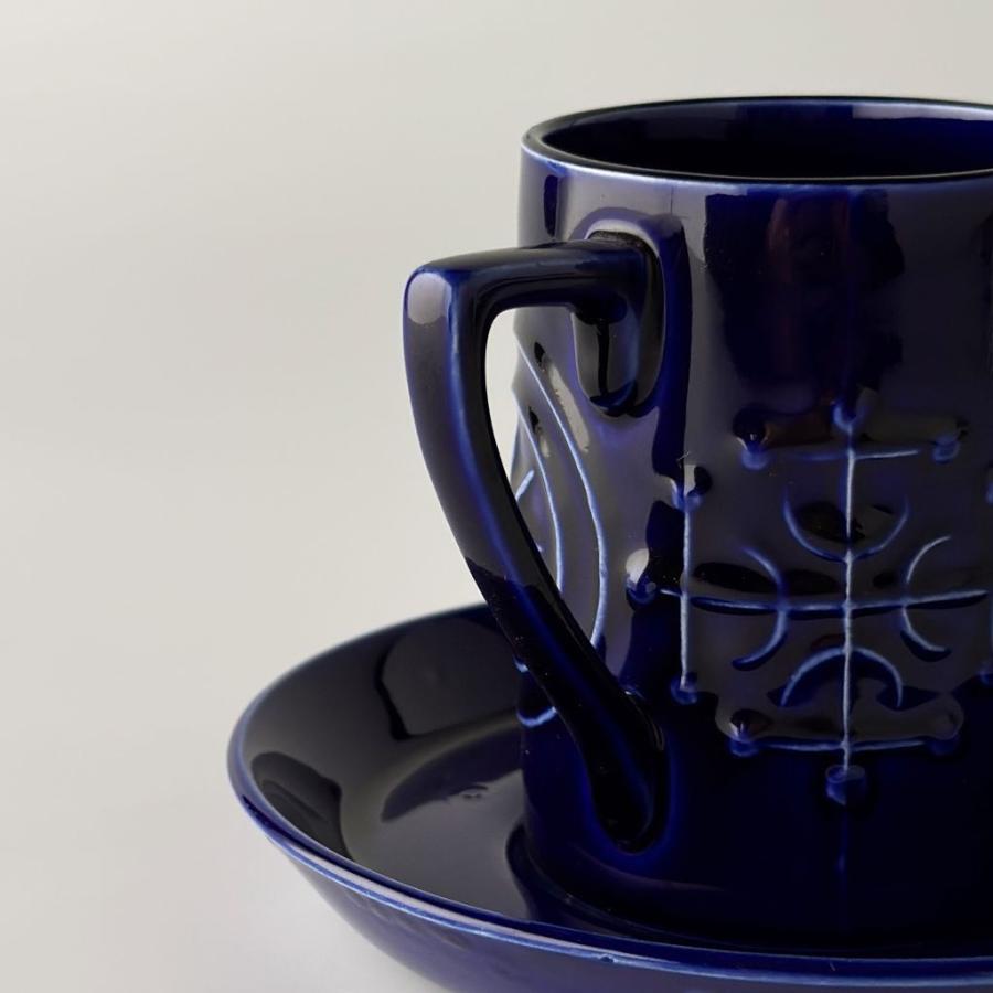 PORTMEIRION Totem カップ\u0026ソーサー 英国 ヴィンテージ コーヒーカップ 食器 ビンテージ 陶器 イギリス ポートメリオン トーテム 99144の画像
