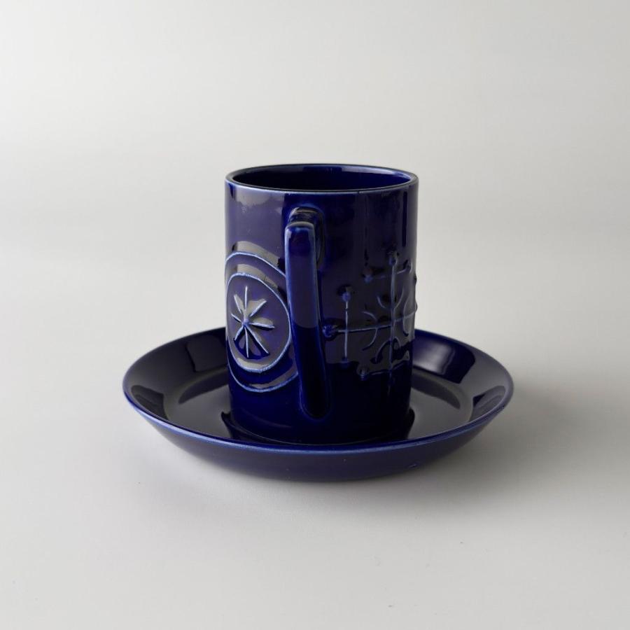PORTMEIRION Totem カップ\u0026ソーサー 英国 ヴィンテージ コーヒーカップ 食器 ビンテージ 陶器 イギリス ポートメリオン トーテム 99145の画像