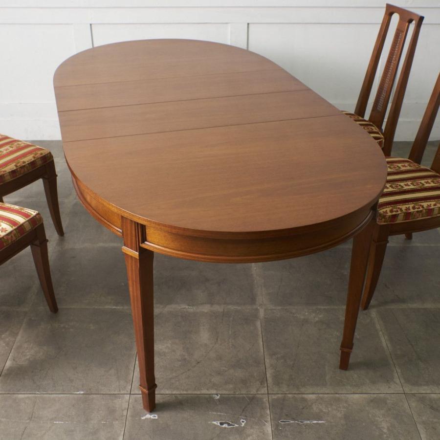 定価31万 Drexel Heritage トライユン ダイニングテーブル 高級 クラシック オーバル 伸張式 食卓 TRIUNE ドレクセル ヘリテイジ 99591