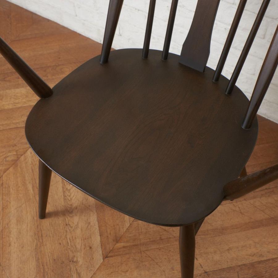 Ercol スワンバックチェア アーコール 英国 ヴィンテージ ダイニングチェア ウィンザーチェア アームチェア イギリス ビンテージ 99860_12